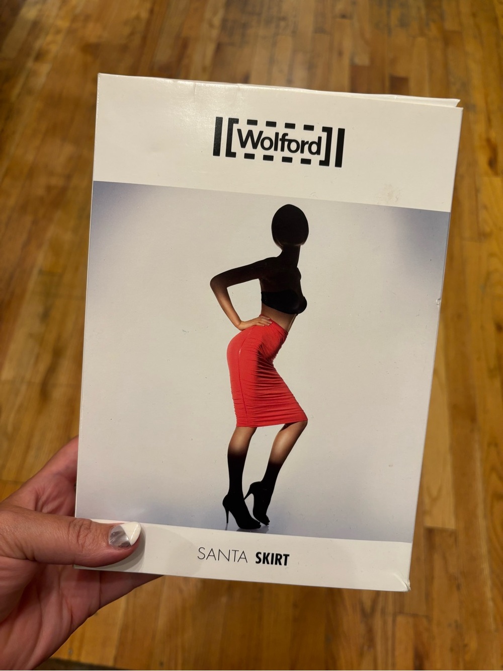 Wolford Santa Skirt 58060 5600 Iris Color BLUE